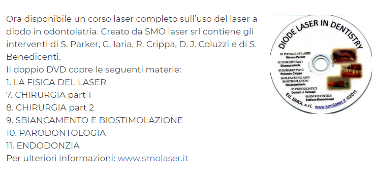 corso laser odontoiatrico dvd
