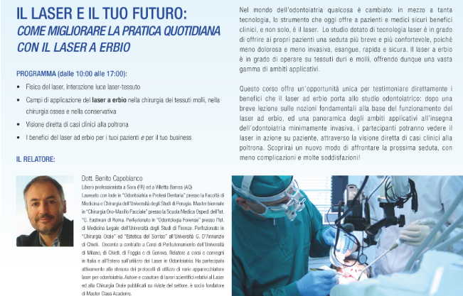 IL LASER E IL TUO FUTURO